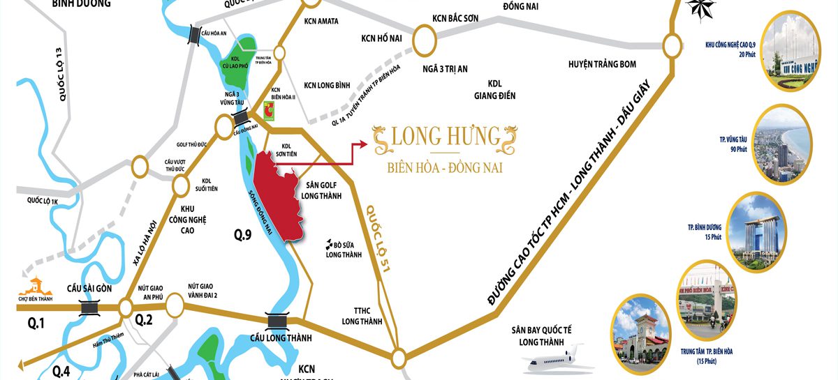 Vị trí  Long Hưng City