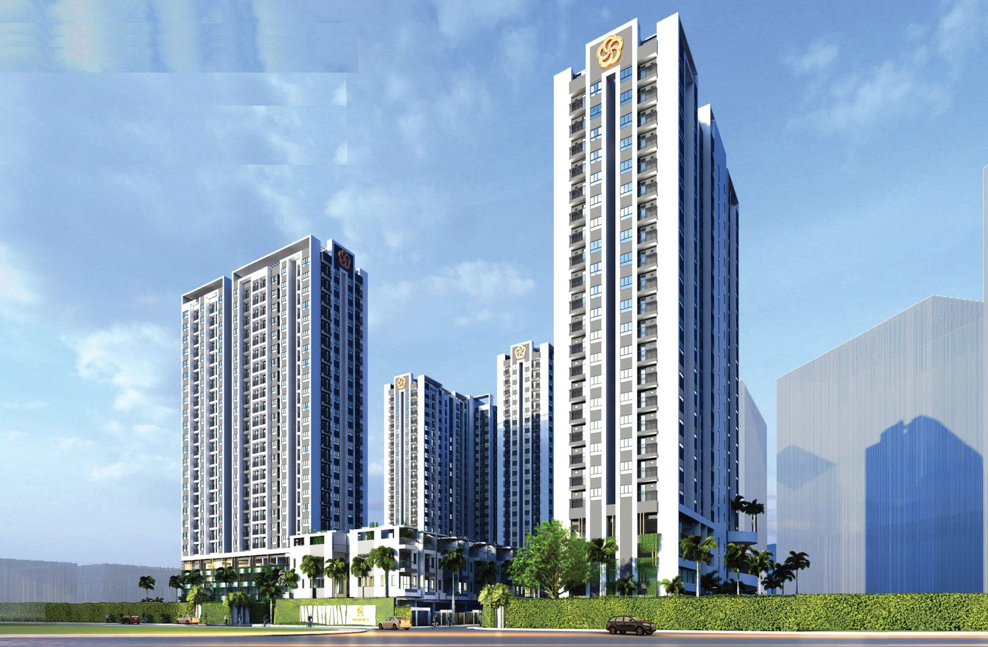 Phối cảnh căn hộ Moonlight Complex,